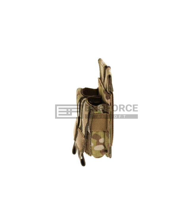 Warrior Direct Action Double Pistol Mag Pouch 9mm - Multicam
