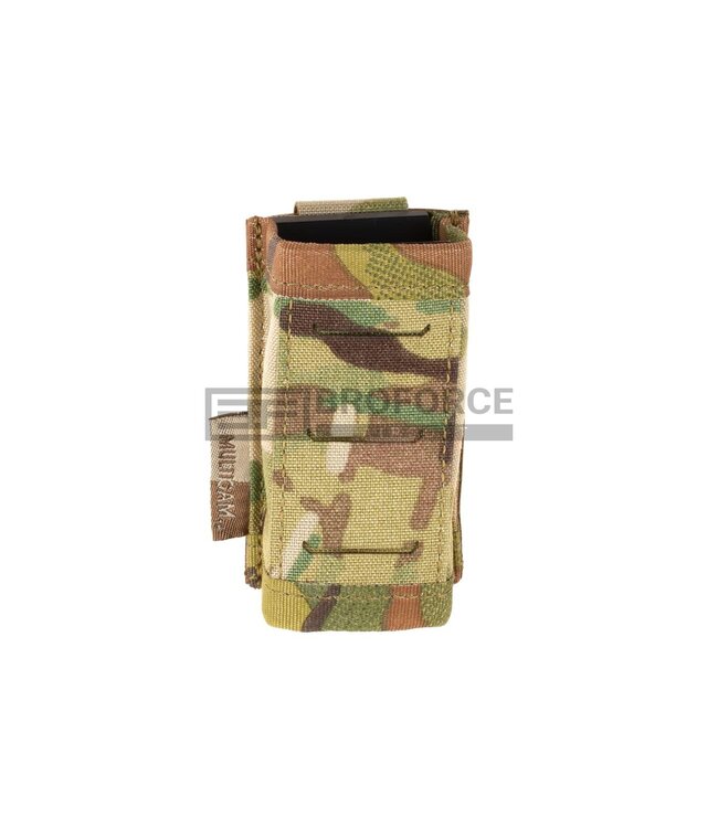 Warrior Laser Cut Single Snap Mag Pouch 9mm - Multicam