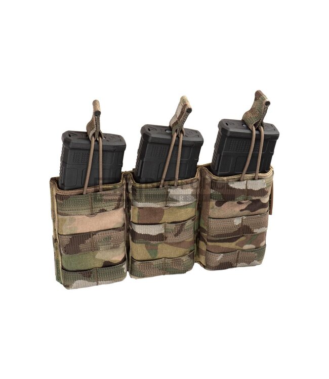 Clawgear 5.56mm Open Triple Mag Pouch Core - Multicam