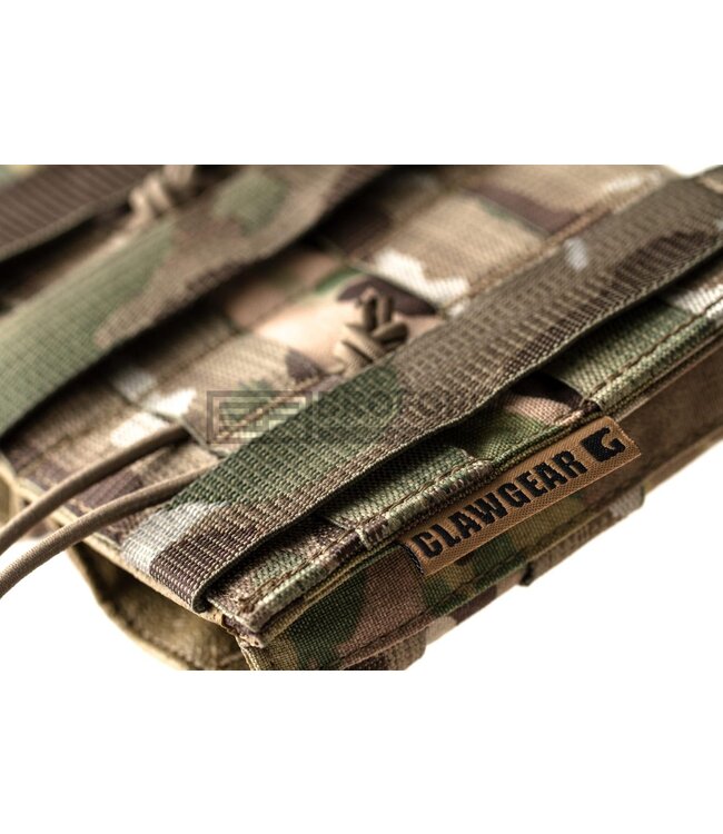 Clawgear 5.56mm Open Triple Mag Pouch Core - Multicam