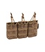 Clawgear 5.56mm Open Triple Mag Pouch Core - Coyote Clawgear 5.56mm Open Triple Mag Pouch Core - Coyote