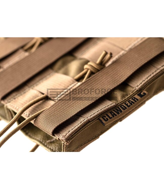 Clawgear 5.56mm Open Triple Mag Pouch Core - Coyote