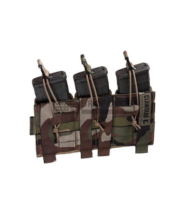 Clawgear 5.56mm Open Triple Mag Pouch Core - CCE