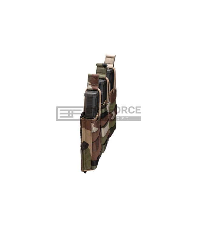 Clawgear 5.56mm Open Triple Mag Pouch Core - CCE