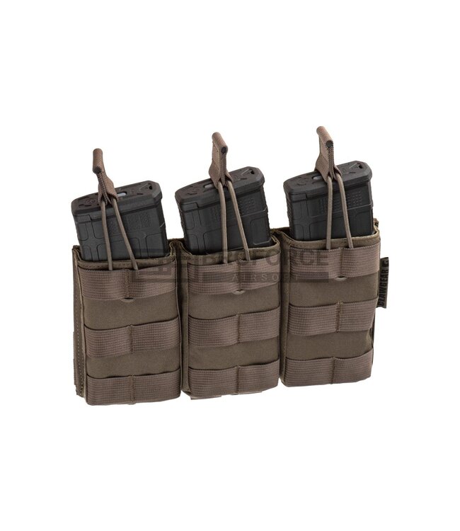 Clawgear 5.56mm Open Triple Mag Pouch Core - RAL7013