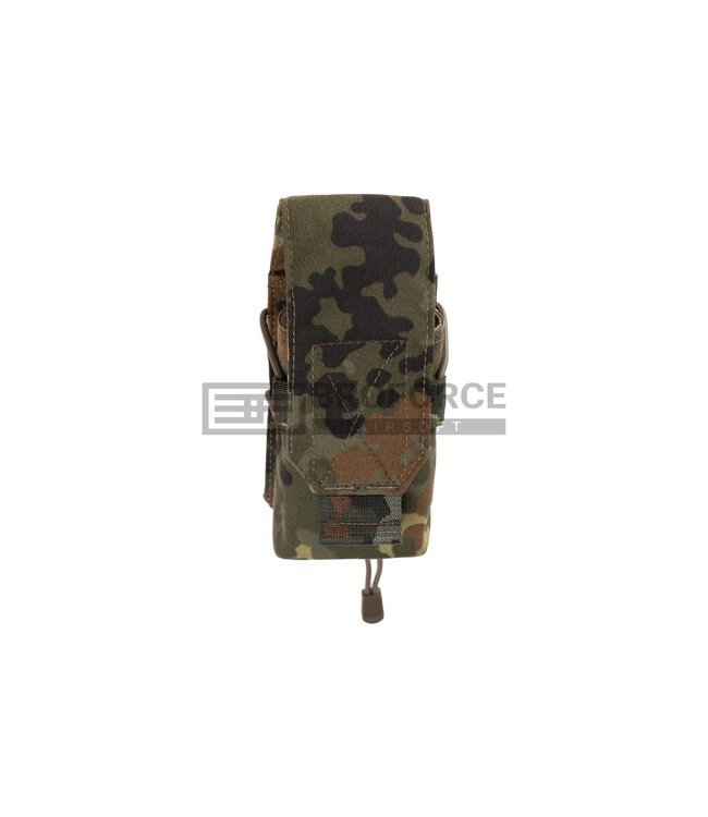 Clawgear 5.56mm Single Mag Stack Flap Pouch Core - Flecktarn