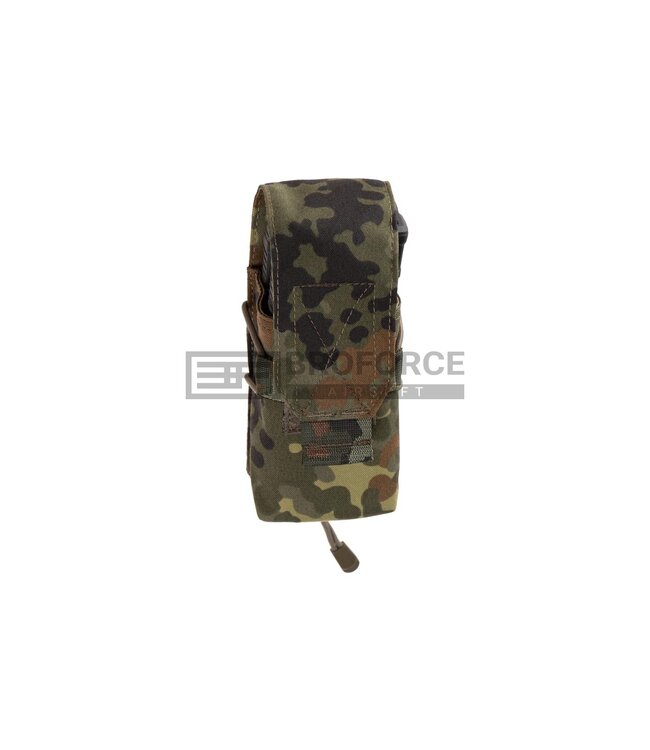 Clawgear 5.56mm Single Mag Stack Flap Pouch Core - Flecktarn