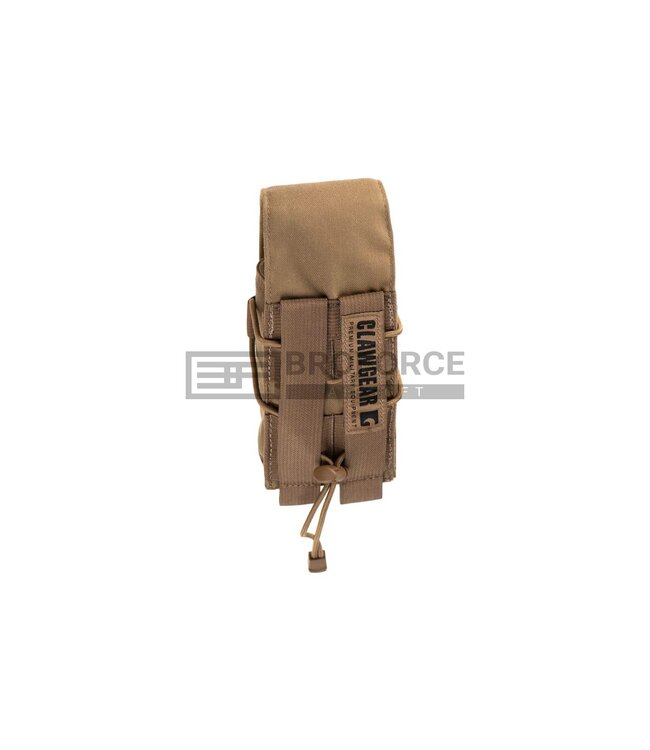 Clawgear 5.56mm Single Mag Stack Flap Pouch Core - Coyote