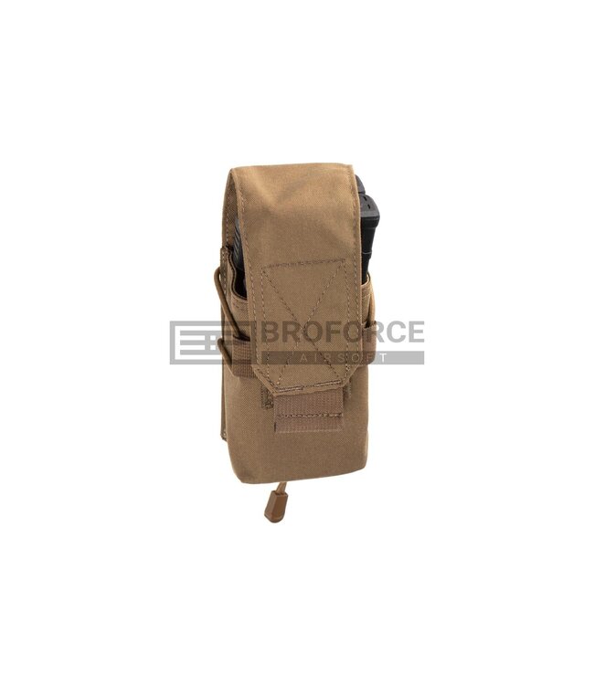 Clawgear 5.56mm Single Mag Stack Flap Pouch Core - Coyote