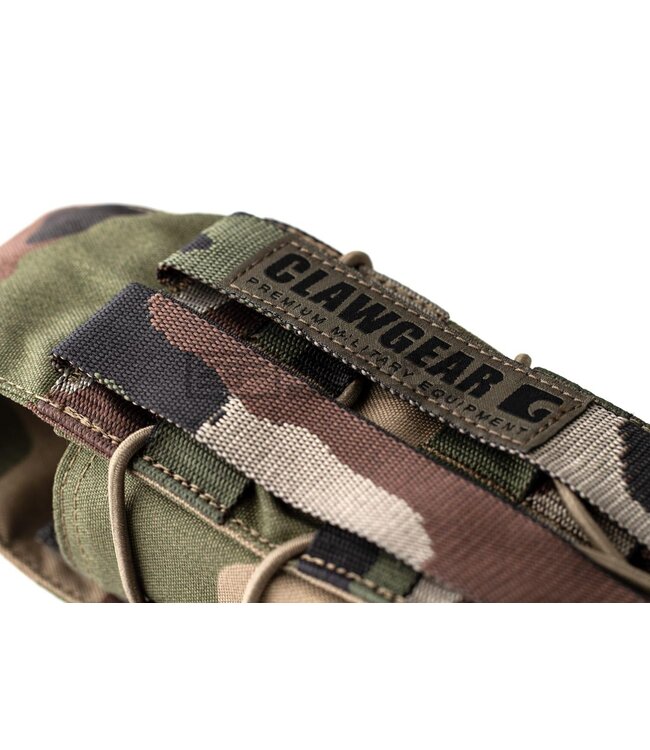 Clawgear 5.56mm Single Mag Stack Flap Pouch Core - CCE