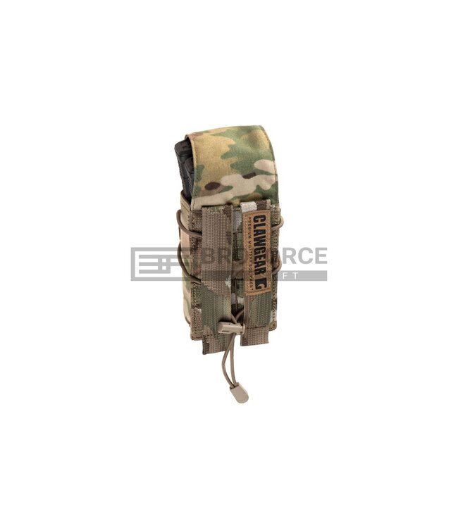 Clawgear 5.56mm Single Mag Stack Flap Pouch Core - Multicam
