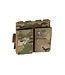 Warrior Double Elastic Mag Pouch - Multicam