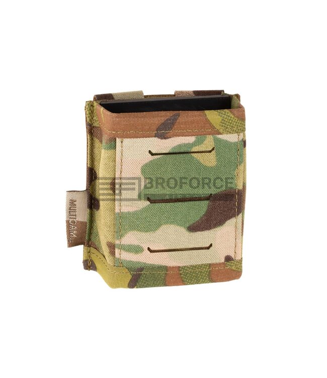 Warrior Single Snap Mag Pouch 5.56mm Short - Multicam