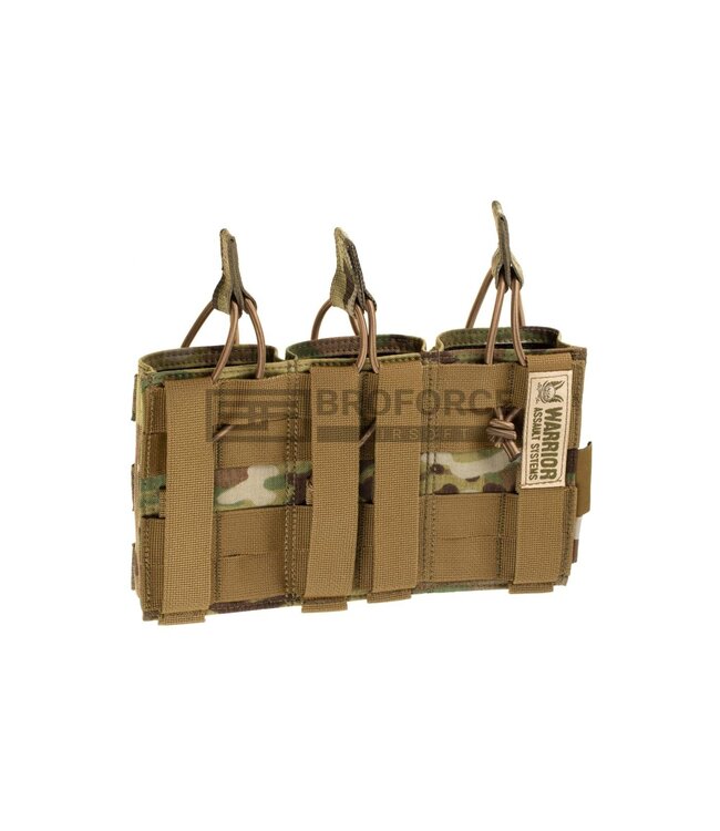 Warrior Triple Open Mag Pouch M4 5.56mm - Multicam