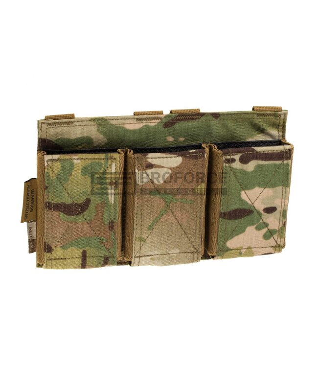 Warrior Triple Elastic Mag Pouch - Multicam
