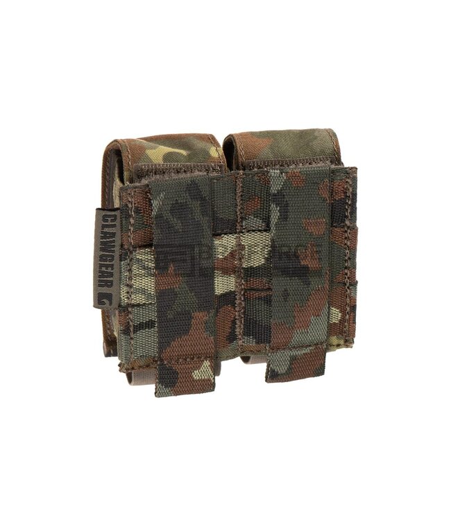Clawgear 40mm Double Pouch Core - Flecktarn