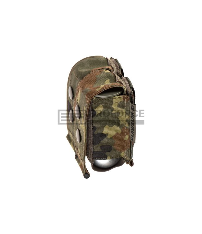 Clawgear 40mm Double Pouch Core - Flecktarn
