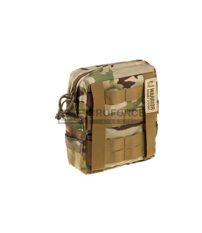 Warrior Medium MOLLE Utility Pouch Zipped - Multicam