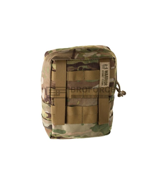 Warrior Large MOLLE Utility Pouch Zipped - Multicam