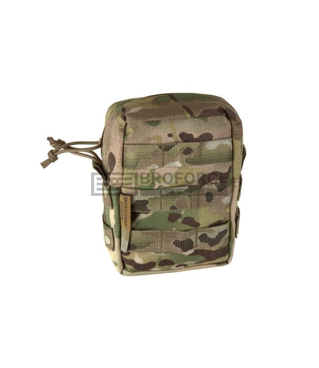 Warrior Small MOLLE Utility Pouch Zipped - Multicam
