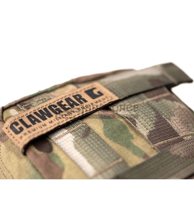 Clawgear Medium Horizontal Utility Pouch Core - Multicam