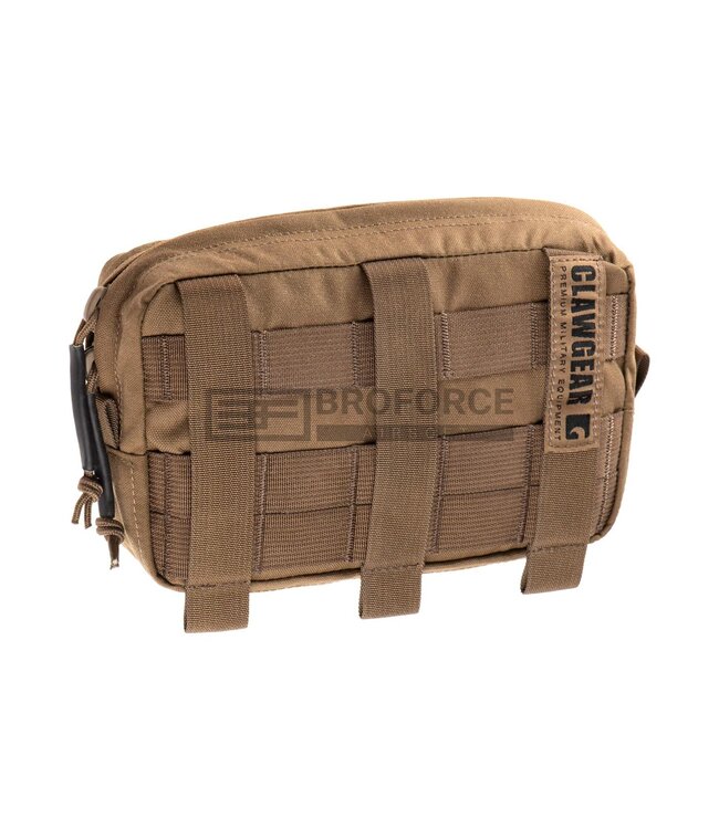 Clawgear Medium Horizontal Utility Pouch Core - Coyote