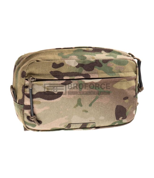 Clawgear Medium Horizontal Utility Pouch Zipped Core - Multicam