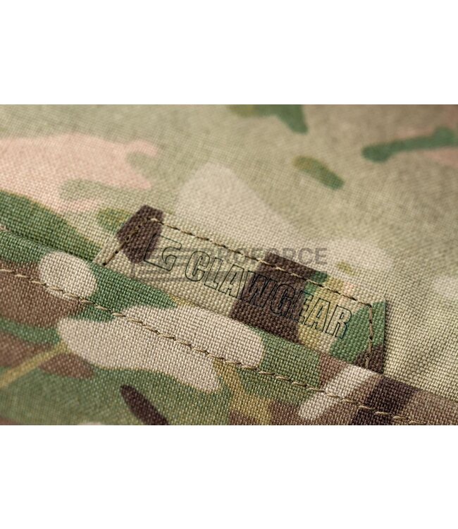 Clawgear Medium Horizontal Utility Pouch Zipped Core - Multicam