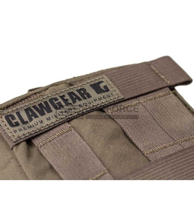 Clawgear Medium Horizontal Utility Pouch Zipped Core - RAL7013