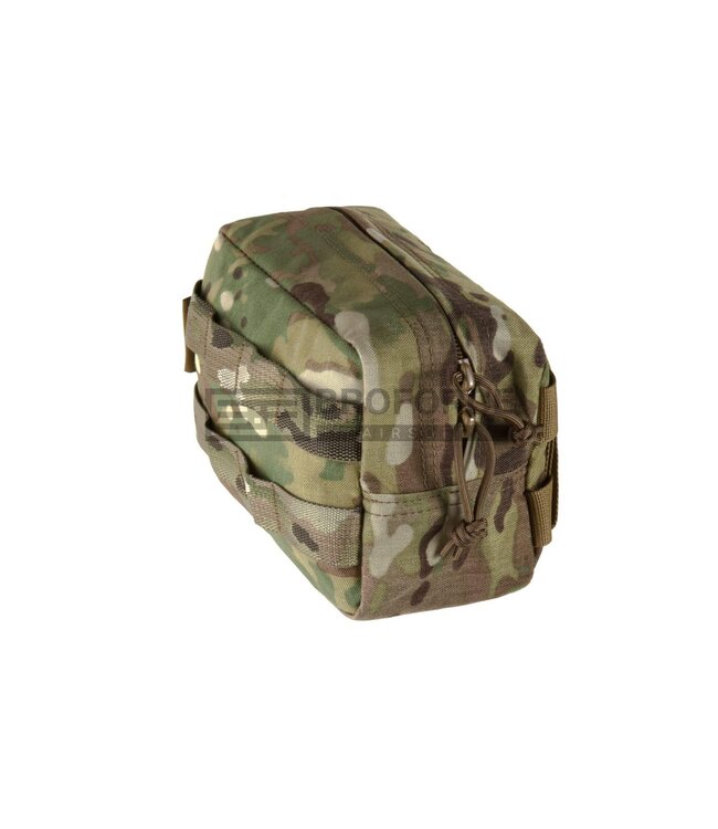 Warrior Horizontal Utility Pouch Zipped - Multicam