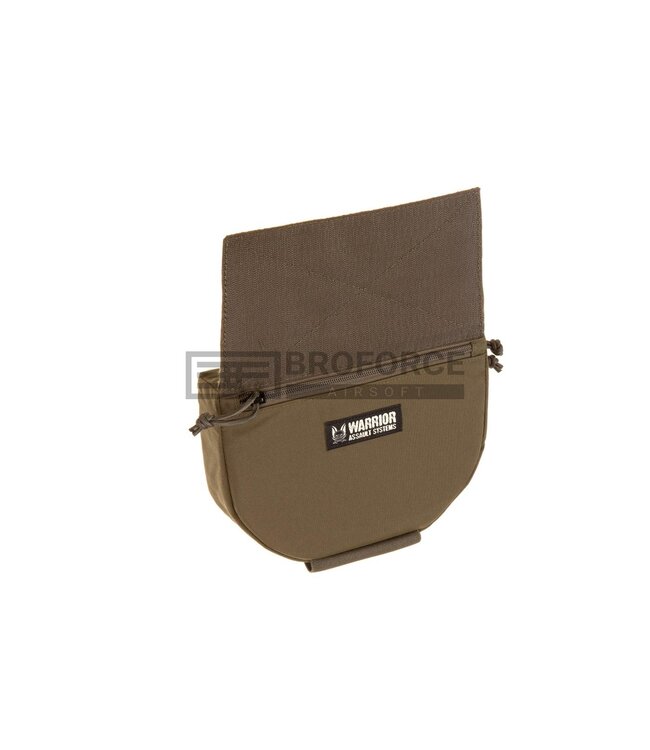 Warrior Drop Down Velcro Utility Pouch - Ranger Green
