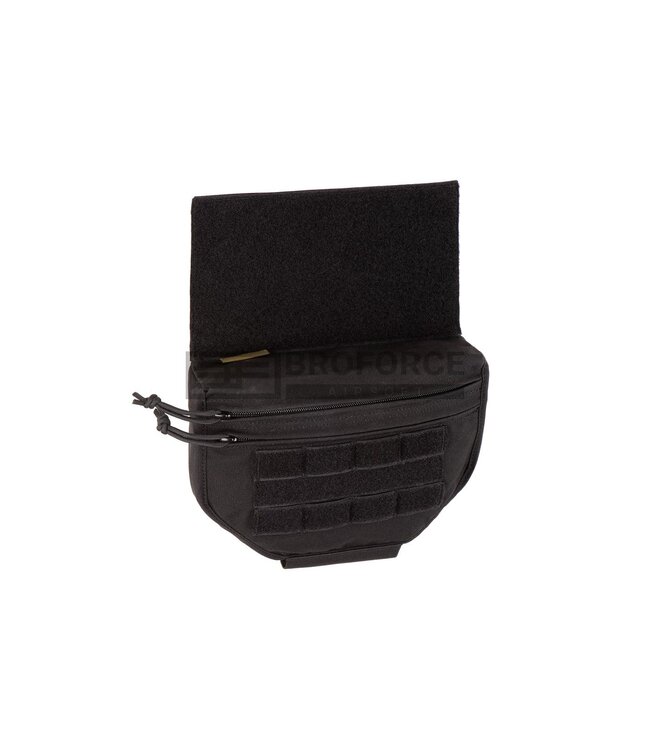 Warrior Drop Down Velcro Utility Pouch - Black
