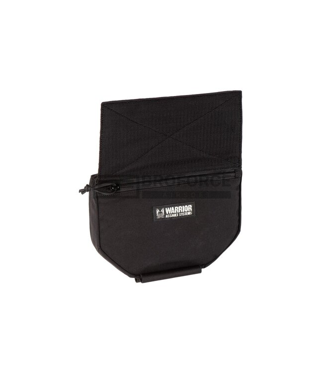 Warrior Drop Down Velcro Utility Pouch - Black