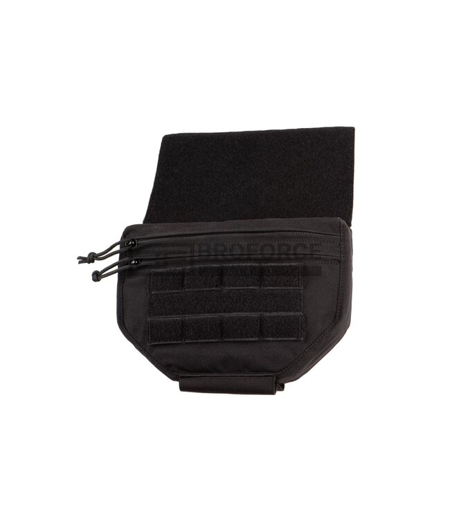 Warrior Drop Down Velcro Utility Pouch - Black