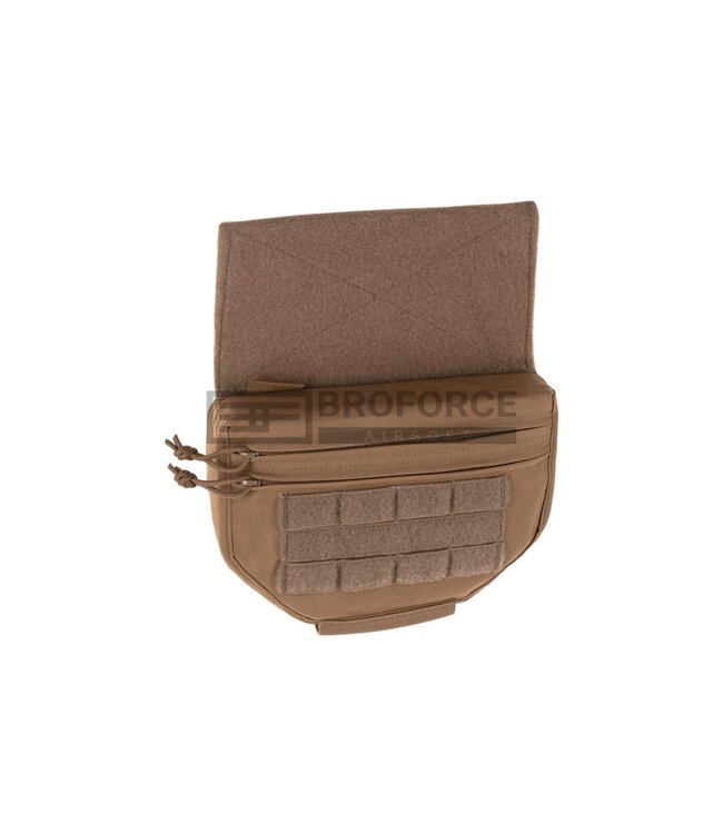 Warrior Drop Down Velcro Utility Pouch - Coyote