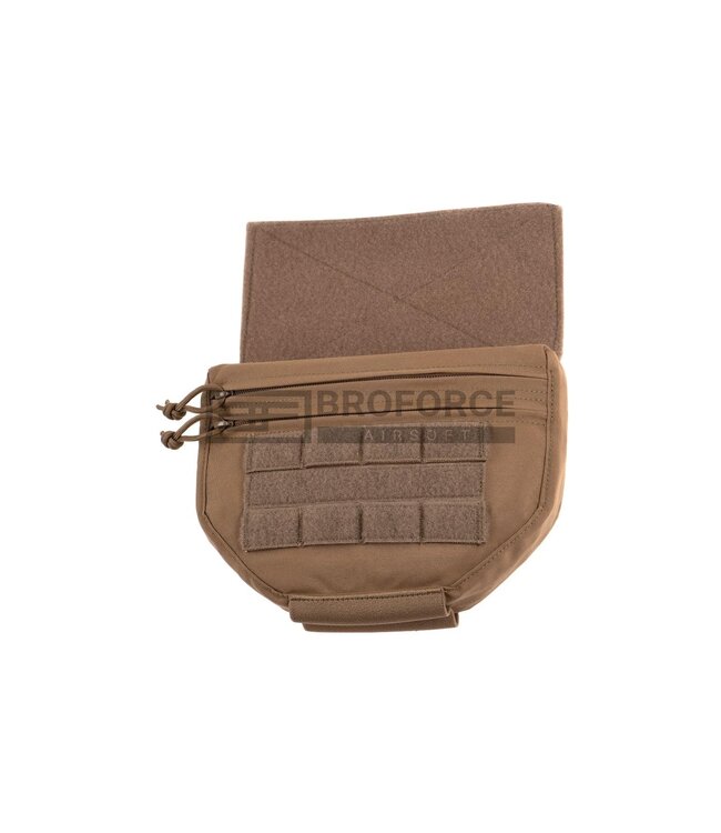Warrior Drop Down Velcro Utility Pouch - Coyote