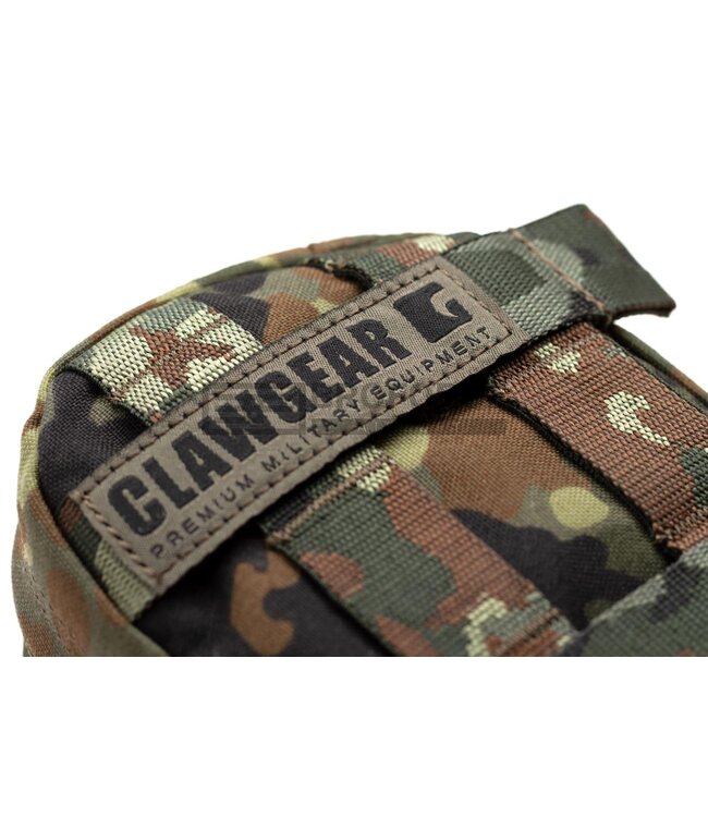Clawgear Small Horizontal Utility Pouch Core - Flecktarn