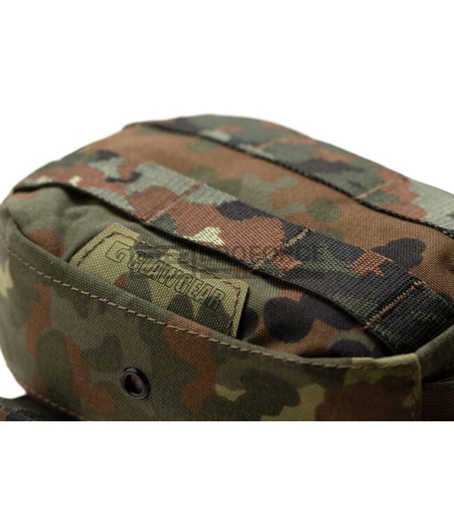 Clawgear Small Horizontal Utility Pouch Core - Flecktarn