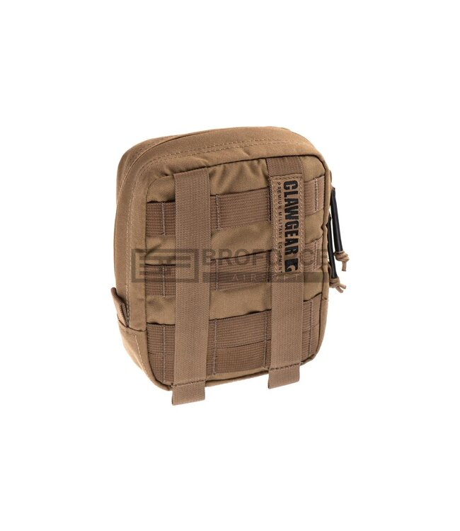 Clawgear Medium Vertical Utility Pouch Core - Coyote