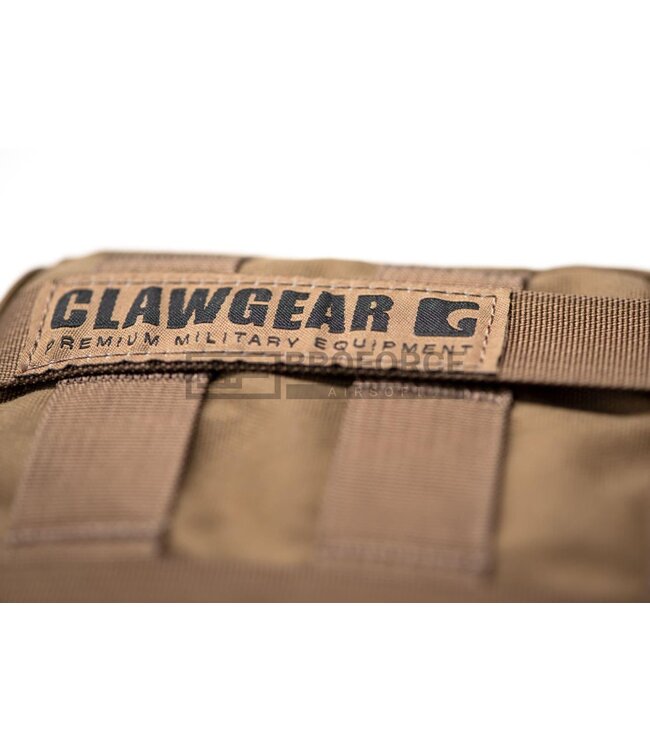 Clawgear Medium Vertical Utility Pouch Core - Coyote
