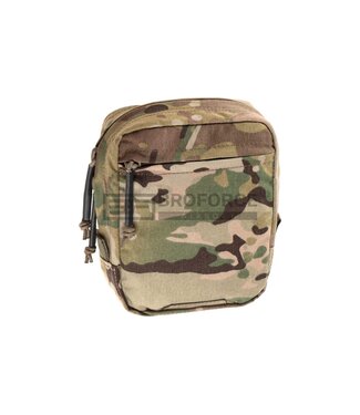 Clawgear Medium Vertical Utility Pouch Zipped Core - Multicam