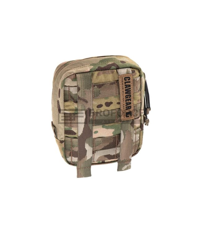Clawgear Medium Vertical Utility Pouch Zipped Core - Multicam