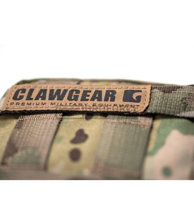 Clawgear Medium Vertical Utility Pouch Zipped Core - Multicam