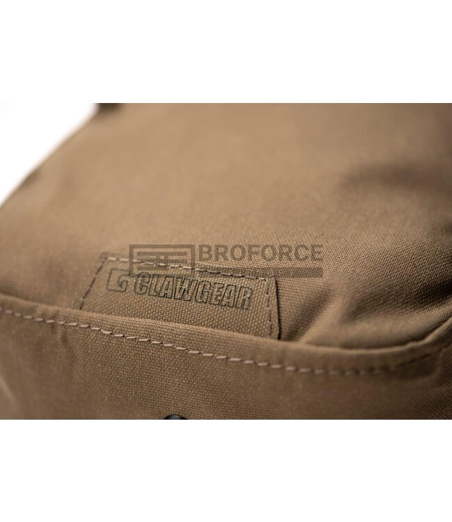 Clawgear Medium Vertical Utility Pouch Zipped Core - Coyote