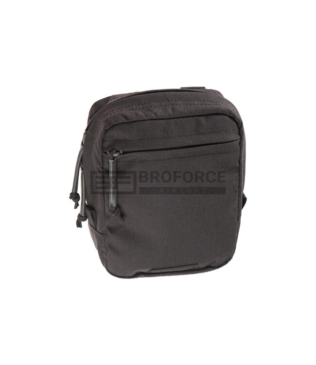 Clawgear Medium Vertical Utility Pouch Zipped Core - Black