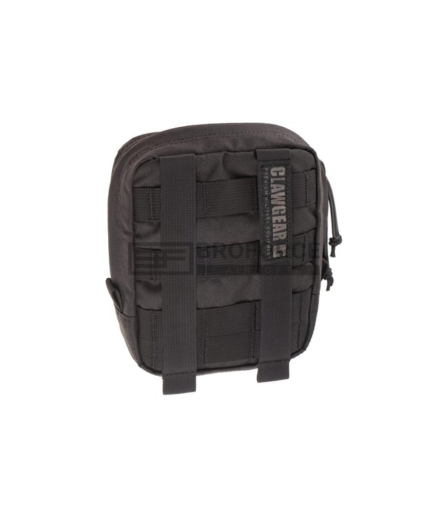 Clawgear Medium Vertical Utility Pouch Zipped Core - Black