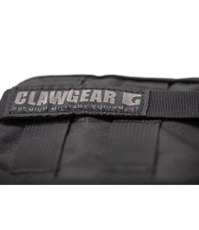 Clawgear Medium Vertical Utility Pouch Zipped Core - Black