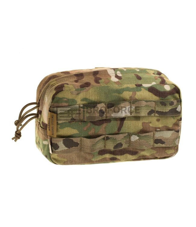 Warrior Medium Horizontal MOLLE Pouch Zipped - Multicam