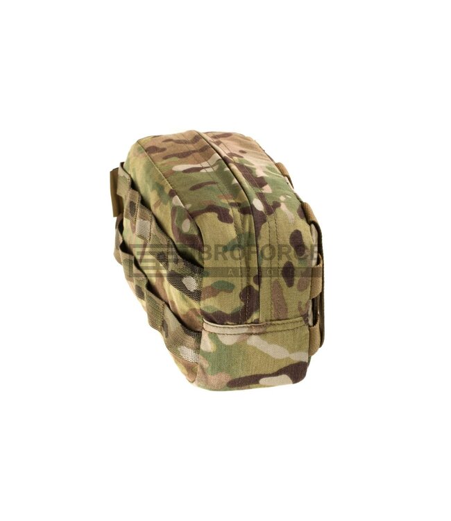 Warrior Medium Horizontal MOLLE Pouch Zipped - Multicam