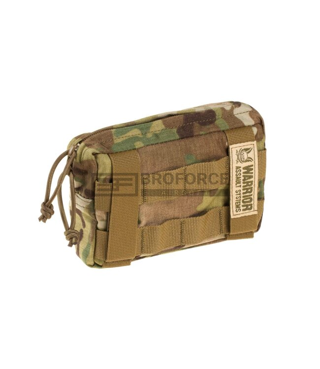 Warrior Small Horizontal MOLLE Pouch Zipped - Multicam